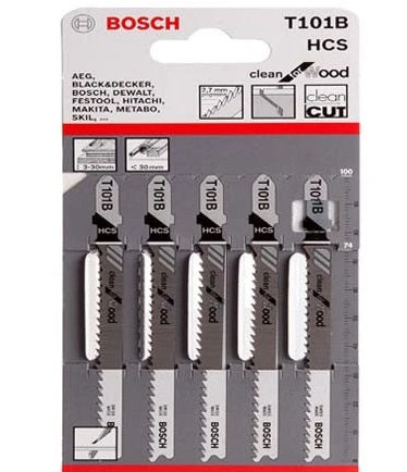 Bosch T101B Clean for Wood Jigsaw Blade