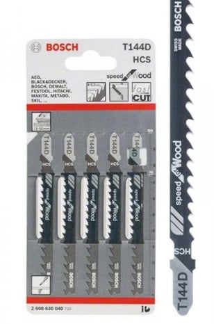 Bosch T144D Speed for Wood Jigsaw Blade