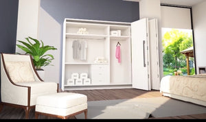 Slide and Fold Wardrobe System